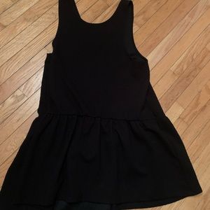Free people large black dress